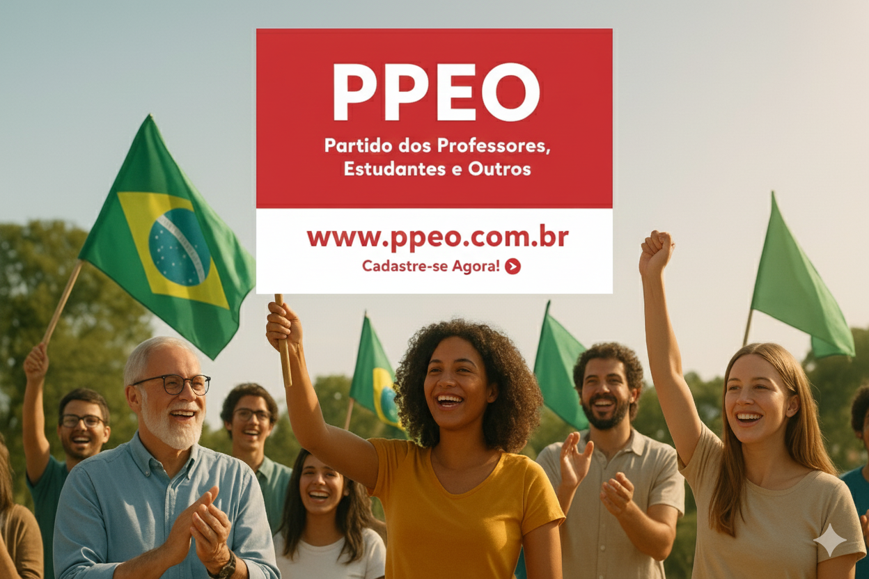 Bem-vindo! Somos o PPEO - Partido dos Professores, Estudante e Outros
